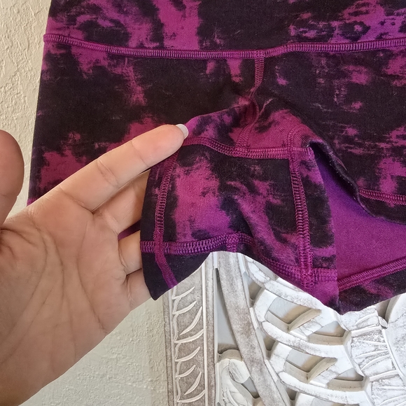lululemon athletica Women's Athletic Shorts Align 4"- Purple and Teal Size 4 - Picture 7 of 8